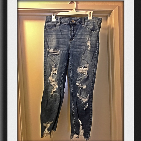 Cello Pants - Jr's Cello distressed jeans